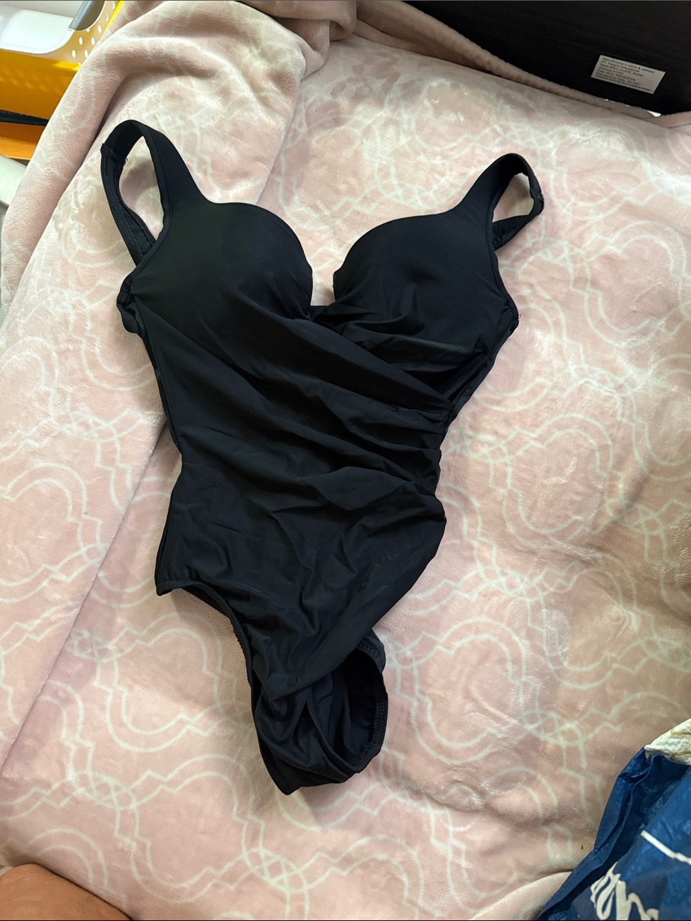 Miracle Women's Black One-Piece Swimsuit